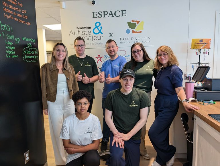 Inauguration du Café Autiste à Gatineau : un Espace Autiste & majeur – Fondation Marcelle et Jean Coutu prend vie en Outaouais