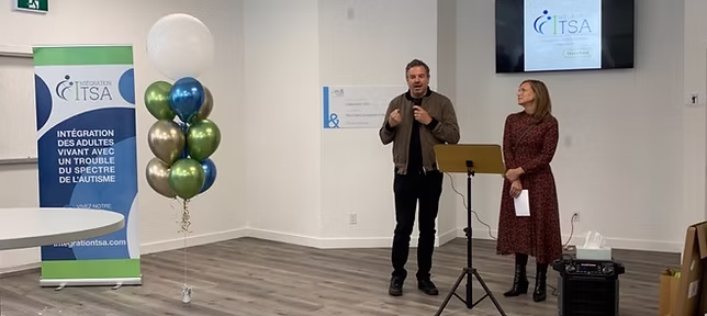 Inauguration du Premier Espace Autiste & majeur à Québec